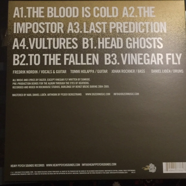 Dozer - Vultures [Vinyl] | Heavy Psych Sounds (HPS147) - 2