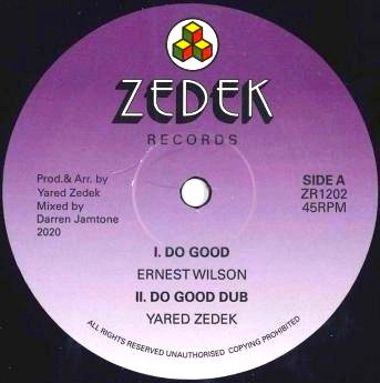 Ernest Wilson / Harold Wolters - Do Good / Farwest Step | Zedek Records (ZR1202) - main