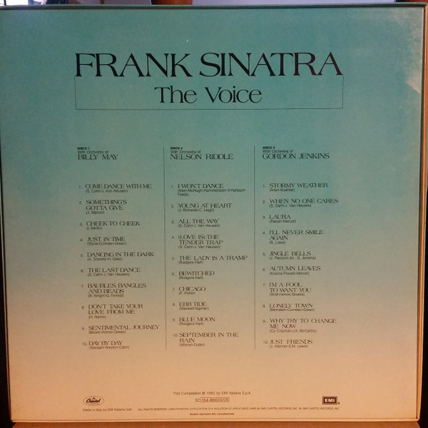 Frank Sinatra - The Voice | Capitol Records (3C 154 86603/05) - 2