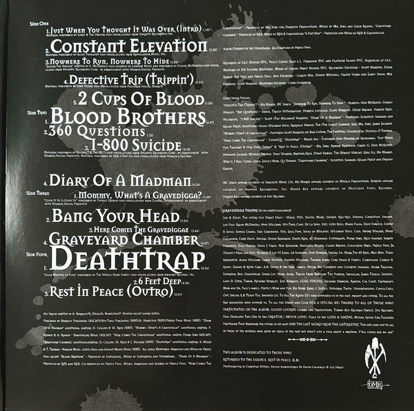 Gravediggaz - 6 Feet Deep | HHC Records (HHC 2050-LP) - 2
