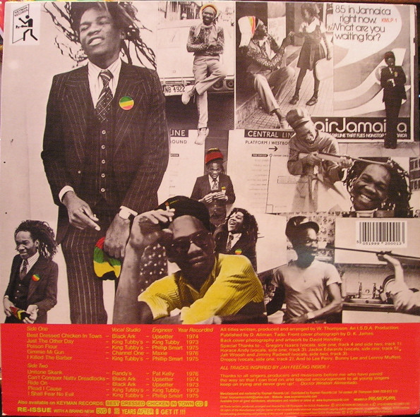 Dr. Alimantado - Best Dressed Chicken In Town | Keyman Records (KMLP 1)