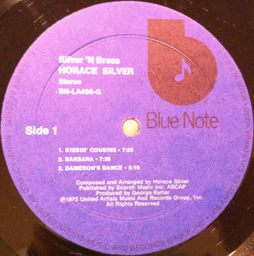 Horace Silver - Silver 'N Brass [Vinyl] | Blue Note (BN-LA406-G) - 3