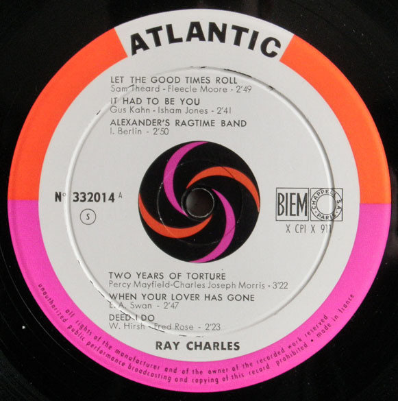 Ray Charles - L'Extraordinaire Ray Charles | Atlantic (332014) - 3