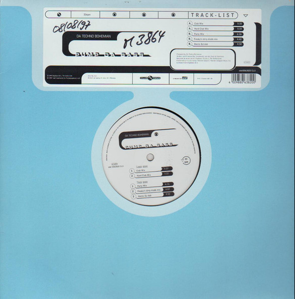 Da Techno Bohemian - Pump Da Bass | Club Tools (edel 0063820 CLU) - main