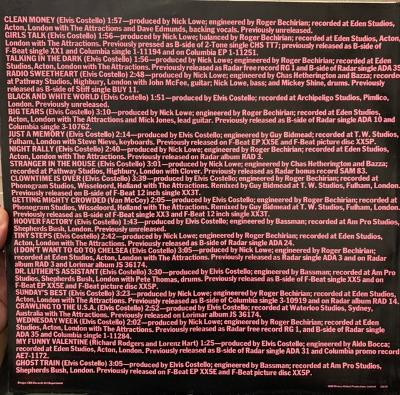 Elvis Costello - Taking Liberties | Columbia (PC 36839) - 2 Elvis Costello - Taking Liberties | Columbia (PC 36839) - 2