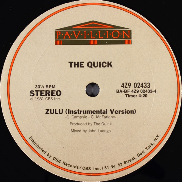 The Quick - Zulu | Pavillion (4Z9 02433) - 2 The Quick - Zulu | Pavillion (4Z9 02433) - 2
