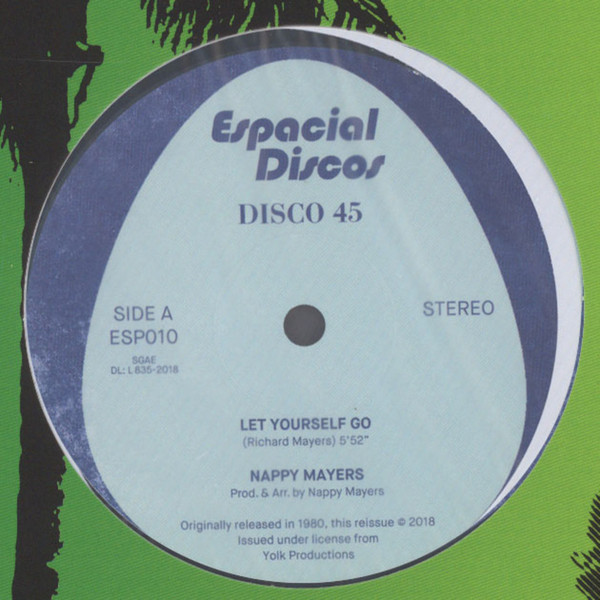 Richard Mayers - Let Yourself Go | Espacial Discos (ESP010) - 3