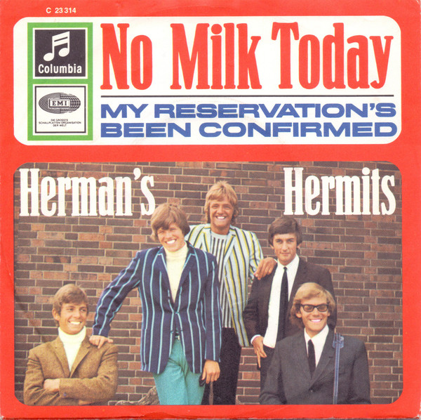 Herman's Hermits - No Milk Today | Columbia (C 23 314)