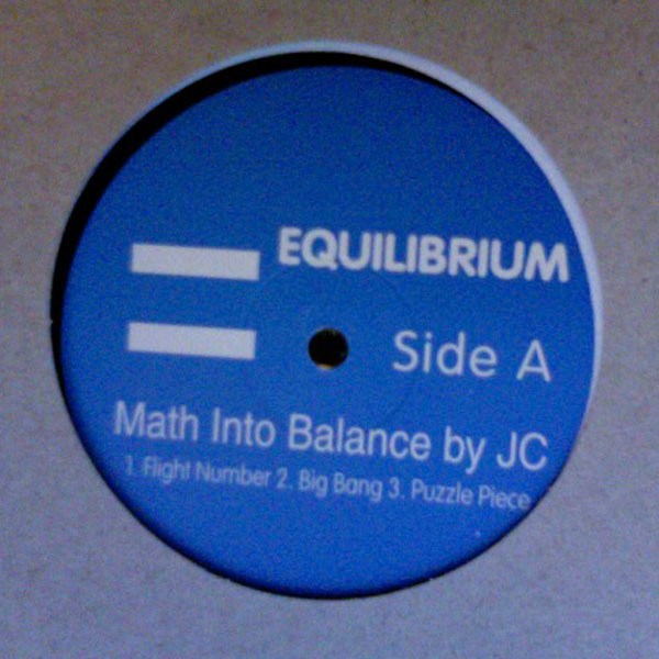John Carmichael - Equilibrium (Math Into Balance by JC) | Not On Label (JCEP 002) - main John Carmichael - Equilibrium (Math Into Balance by JC) | Not On Label (JCEP 002) - main