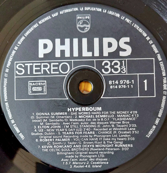 Various - Hyperboum | Philips (814 976-1) - 3