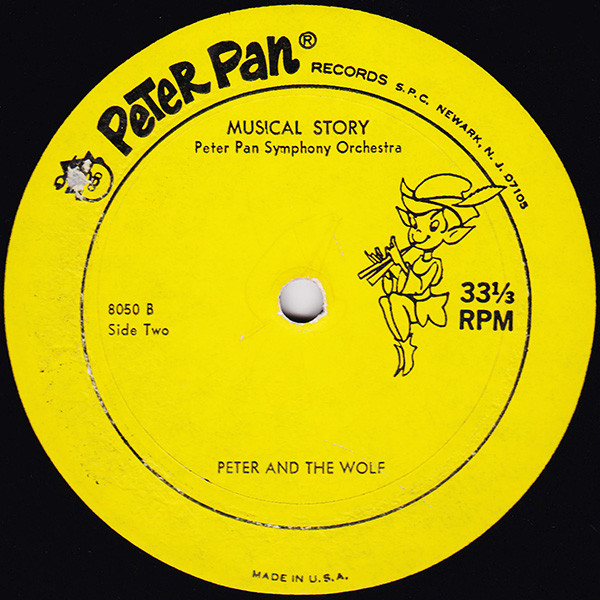 The Peter Pan Orchestra - A Musical Story Of Peter And The Wolf | Peter Pan Records (8050) - 4 The Peter Pan Orchestra - A Musical Story Of Peter And The Wolf | Peter Pan Records (8050) - 4