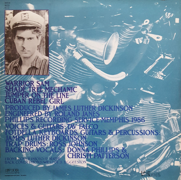 Tav Falco's Panther Burns - Shake Rag E.P. | New Rose Records (NEW 78) - 2