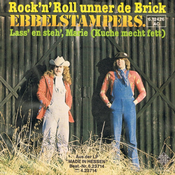 Ebbelstampers - Rock'n Roll Unner De Brick | Telefunken (6.12 426)