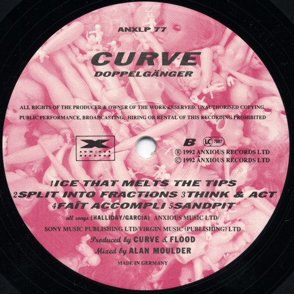Curve - Doppelgänger | Anxious Records (ANXLP 77) - 4 Curve - Doppelgänger | Anxious Records (ANXLP 77) - 4