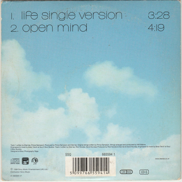 Des'ree - Life | Sony Soho Square (SSQ 665594 1) - 2 Des'ree - Life | Sony Soho Square (SSQ 665594 1) - 2