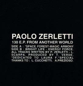 Paolo Zerletti - 130 EP From Another World | ACV (ACV 1028) - main