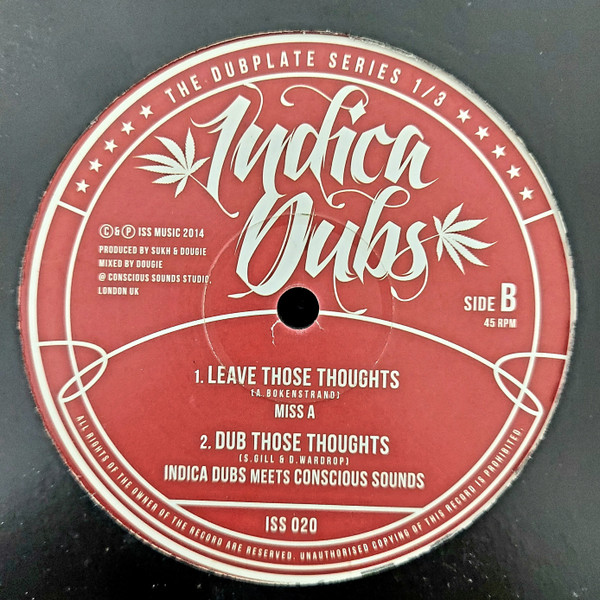 Culture Freeman / Indica Dubs Meets Chazbo / Miss A / Indica Dubs Meets Conscious Sounds - Oneness Vibration | Indica Dubs (ISS 020) - 2