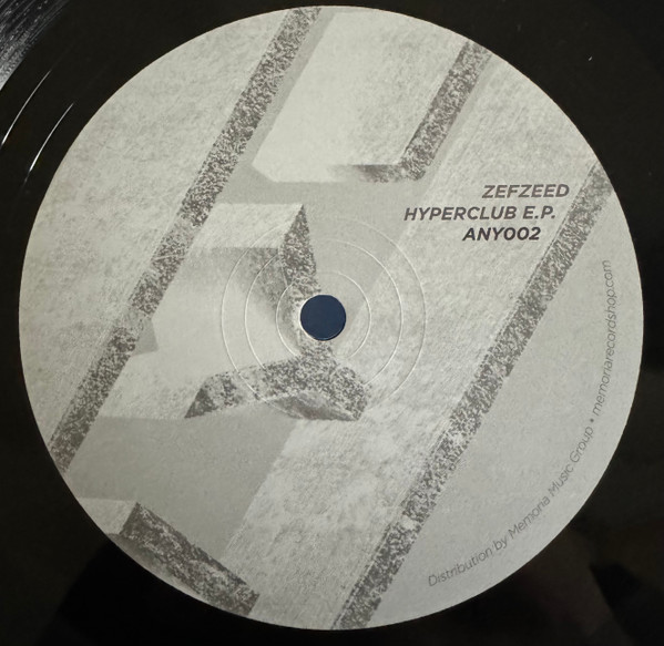 Zefzeed - Hyperclub E.P. | ANY1 Records (ANY002) - 2