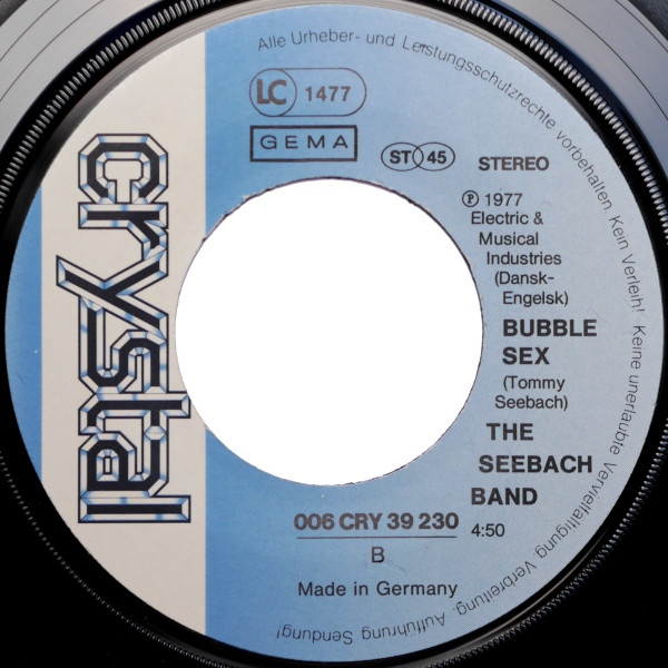 The Seebach Band - Apache | Crystal (006 CRY 39 230) - 4