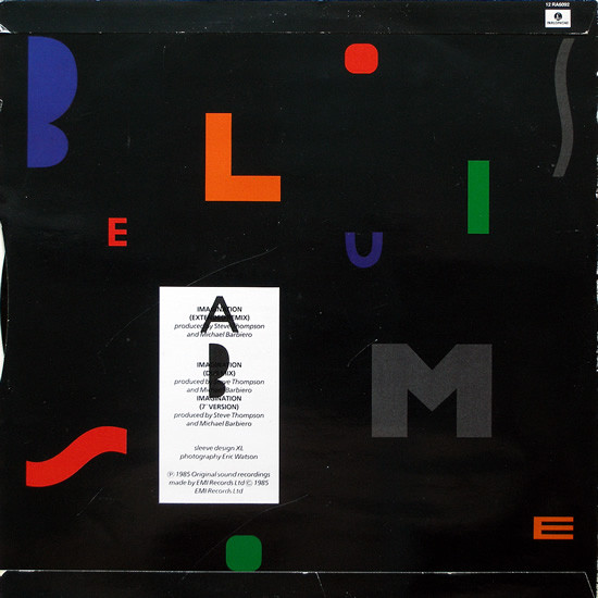 Belouis Some - Imagination (Extended Remix) | Parlophone (12RA 6092) - 2