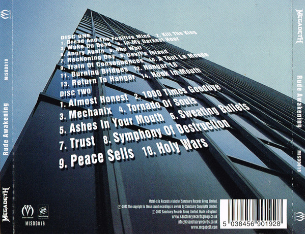 Megadeth - Rude Awakening | Metal-is Records (MISDD019) - 3