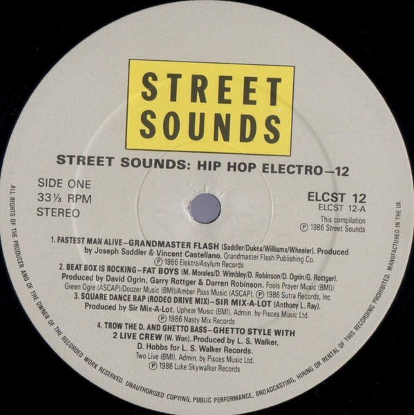 Various - Street Sounds Hip Hop Electro 12 | Street Sounds (ELCST 12) - 3