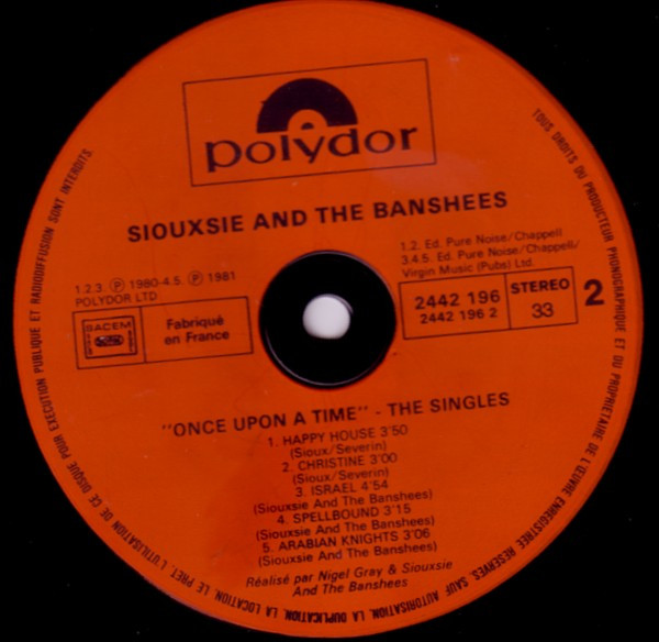 Siouxsie & The Banshees - Once Upon A Time/The Singles | Polydor (2442 196) - 4