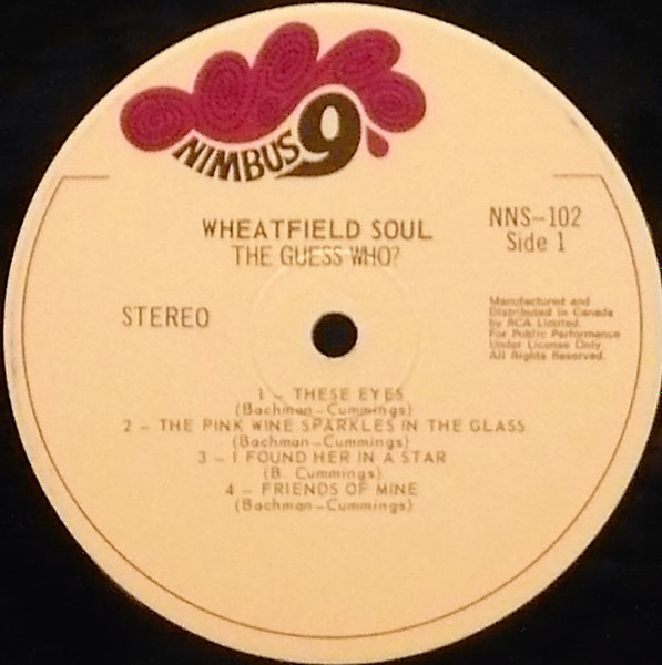 The Guess Who - Wheatfield Soul | Nimbus (NNS-102) - 2