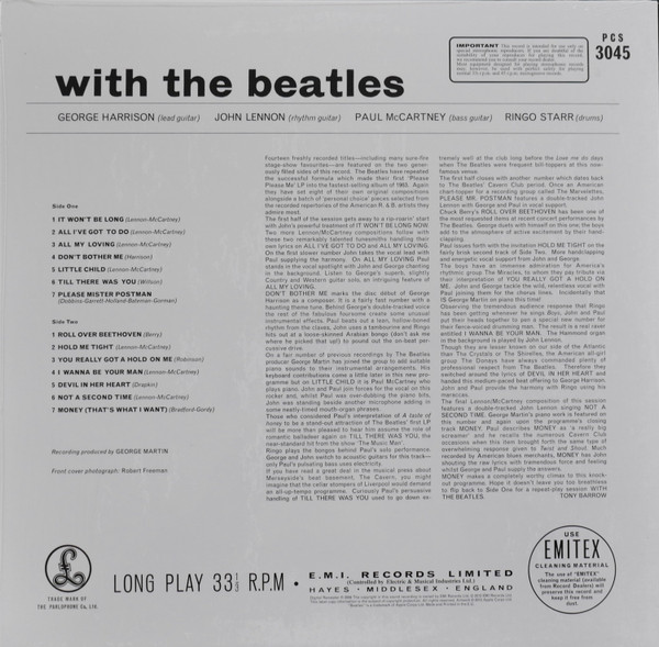 The Beatles - With The Beatles | Apple Records (0094638242017)