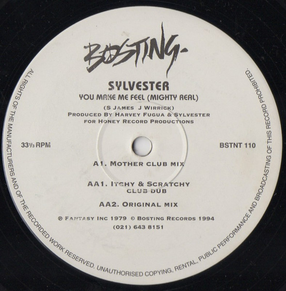 Sylvester - You Make Me Feel (Mighty Real) | Bosting Records (BSTNT 110)