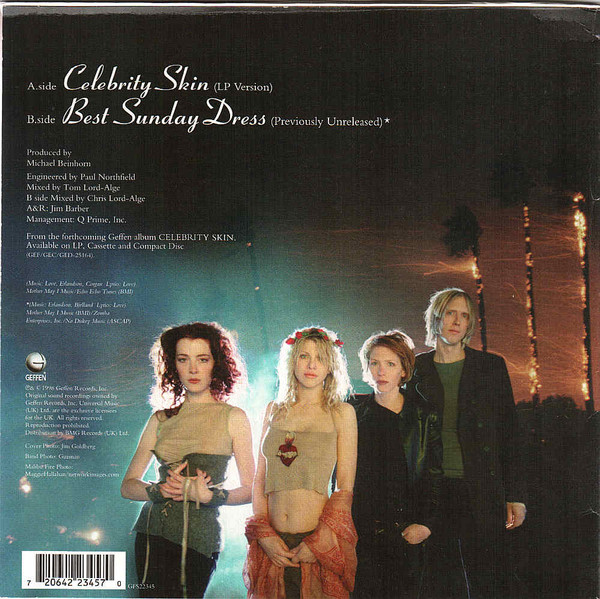 Hole - Celebrity Skin | Geffen Records (GFS22345) - 2