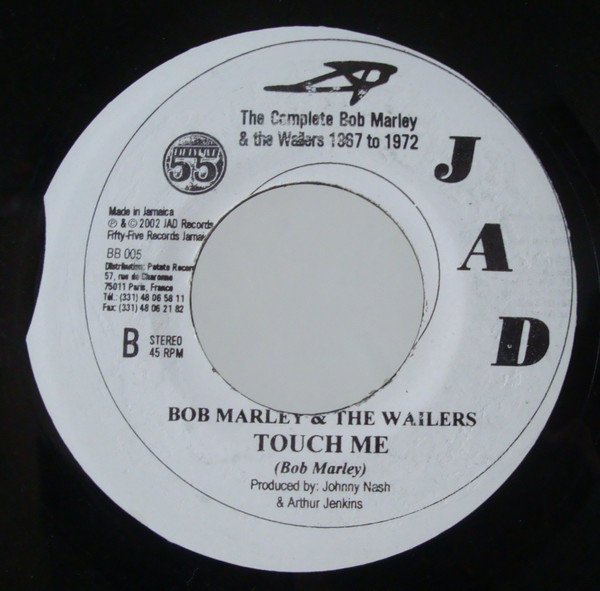 Bob Marley & The Wailers - Gonna Get You / Touch Me | JAD (BB 005) - main