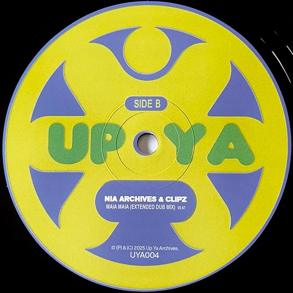 Nia Archives & Clipz - Maia Maia | Up Ya Archives (UYA004) - 2 Nia Archives & Clipz - Maia Maia | Up Ya Archives (UYA004) - 2