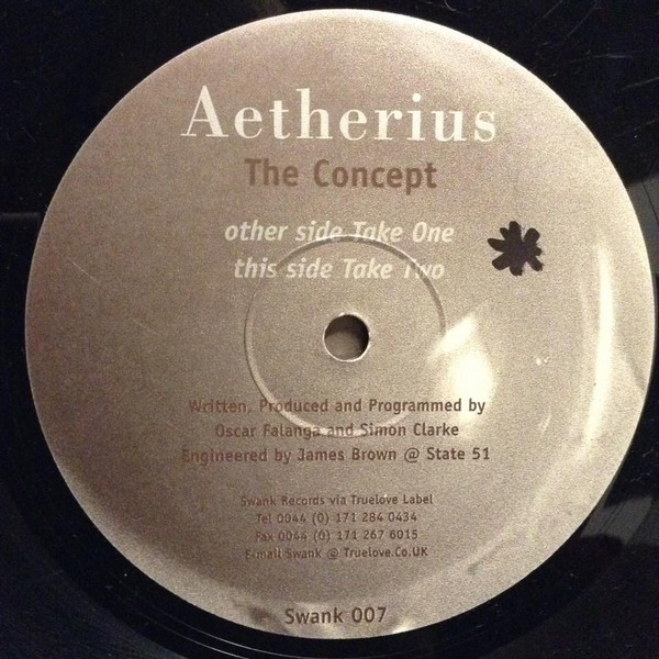 Aetherius - The Concept | Swank (SWANK 007) - 3