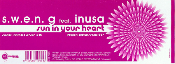 Swen G* Feat. Inusa Dawuda - Sun In Your Heart | Morbido Records (MBD-034) - 2 Swen G* Feat. Inusa Dawuda - Sun In Your Heart | Morbido Records (MBD-034) - 2