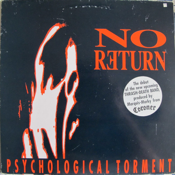 No Return - Psychological Torment | Semetery Records (WMD 372089) - main