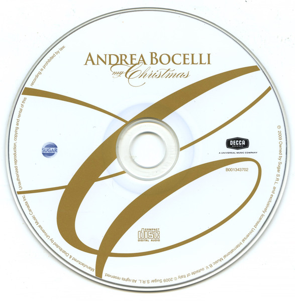 Andrea Bocelli - My Christmas | Decca (B001343702) - 4 Andrea Bocelli - My Christmas | Decca (B001343702) - 4