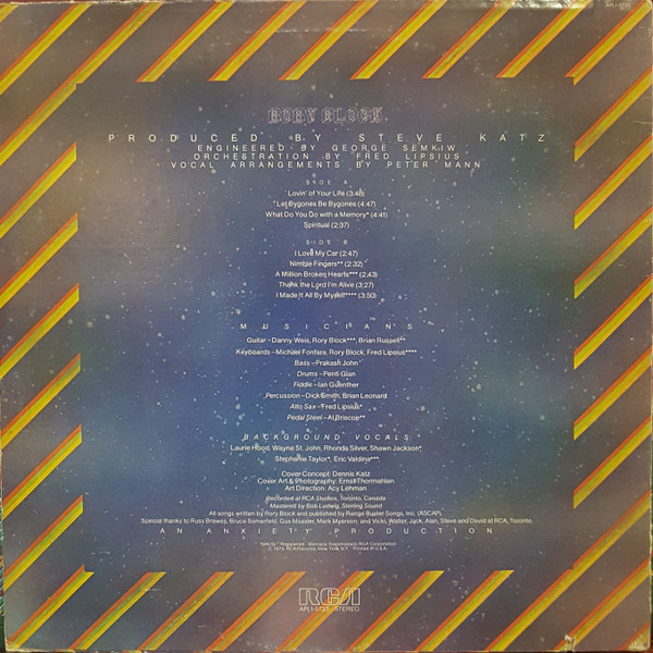 Rory Block - Rory Block | RCA (APL1-0733) - 2