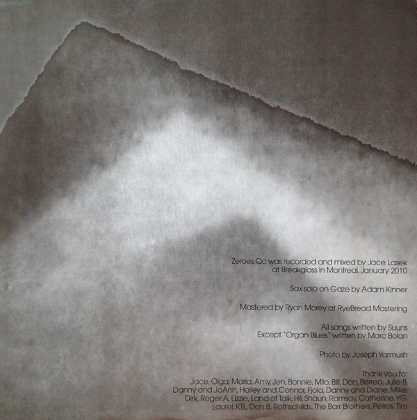 Suuns - Zeroes QC | Secretly Canadian (SC 125) - 3