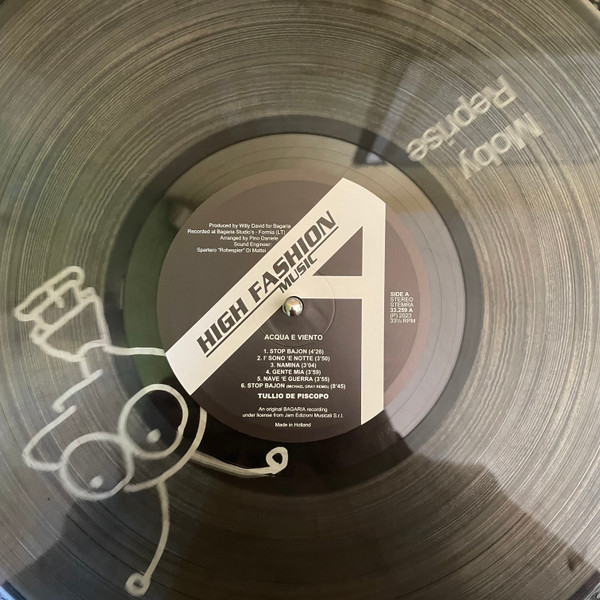 Tullio De Piscopo - Acqua E Viento | Music On Vinyl (MOVLP3473) - 3