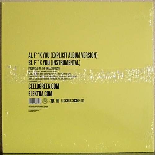 Cee-Lo - F**k You! | Elektra (0-526352) - 2 Cee-Lo - F**k You! | Elektra (0-526352) - 2