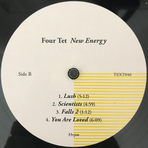 Four Tet - New Energy | Text Records (TEXT046) - 4 Four Tet - New Energy | Text Records (TEXT046) - 4