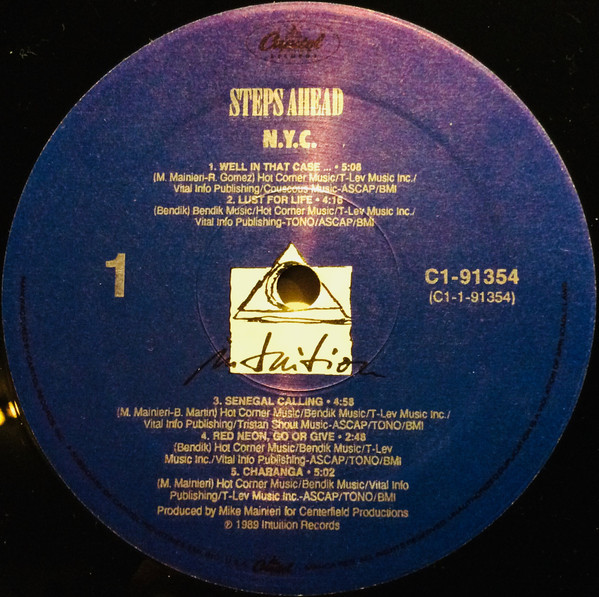 Steps Ahead - N.Y.C. | Capitol Records (C1-91354) - 3