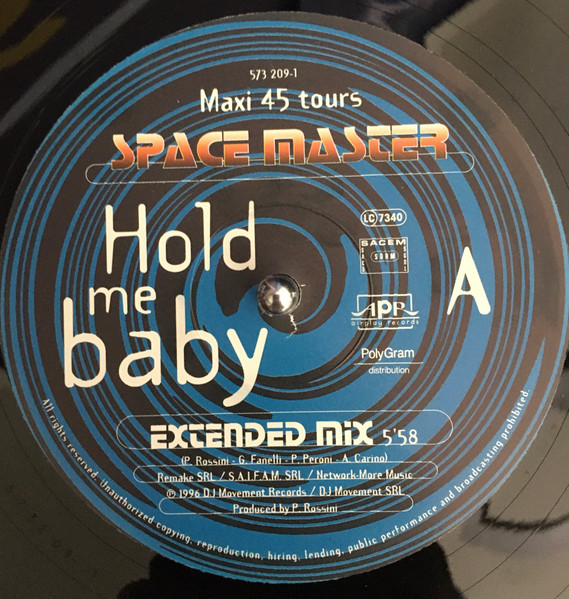 Space Master - Hold Me Baby | Airplay Records (573 209-1) - 3 Space Master - Hold Me Baby | Airplay Records (573 209-1) - 3