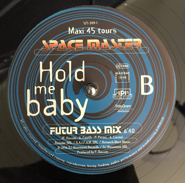 Space Master - Hold Me Baby | Airplay Records (573 209-1) - 4 Space Master - Hold Me Baby | Airplay Records (573 209-1) - 4