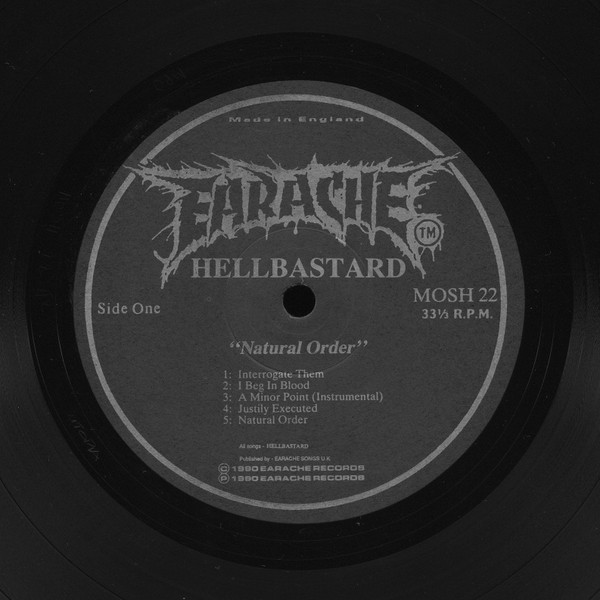 Hellbastard - Natural Order | Earache (MOSH 22) - 3
