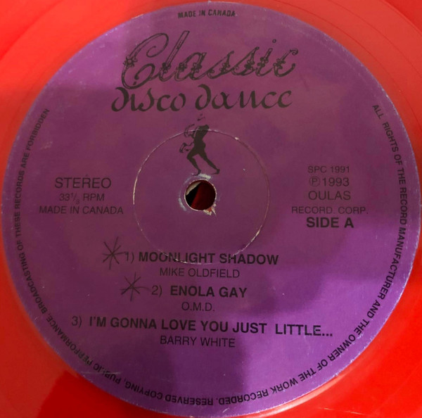 Various - Classic Disco Dance | Classic Disco Dance (SPC 1991)