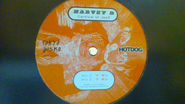 Harvey D - Carnival Of Jazz | Tokyo Disko Records (TD 009) - main