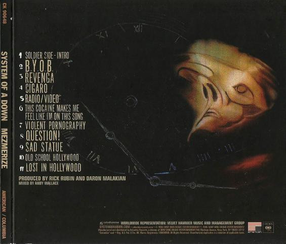 System Of A Down - Mezmerize [CD] | American Recordings (CK 90648) - 2