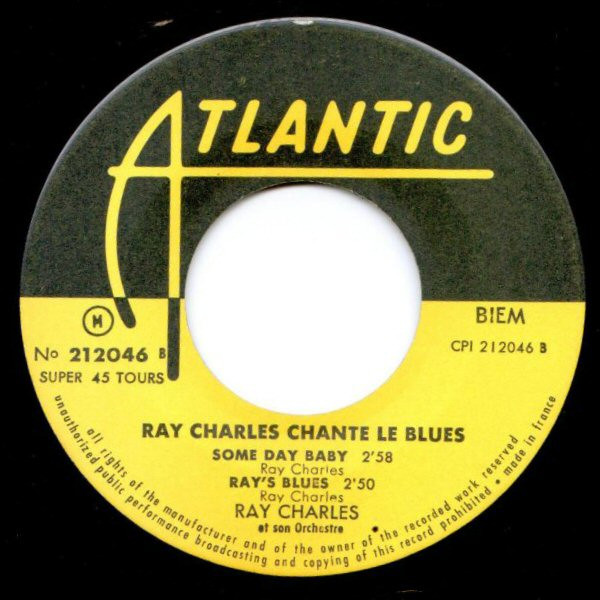 Ray Charles - Ray Charles Chante Le Blues | Atlantic (212046) - 4